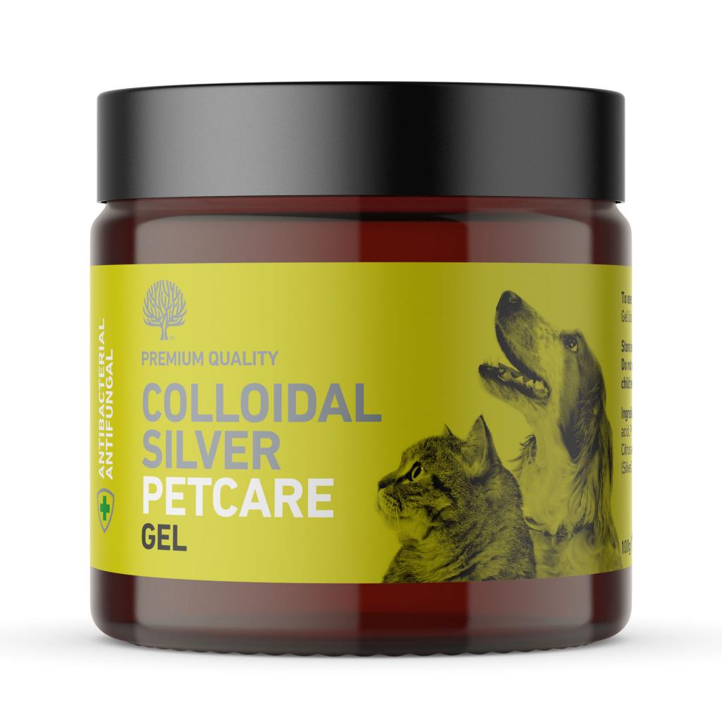 Colloidal silver gel
