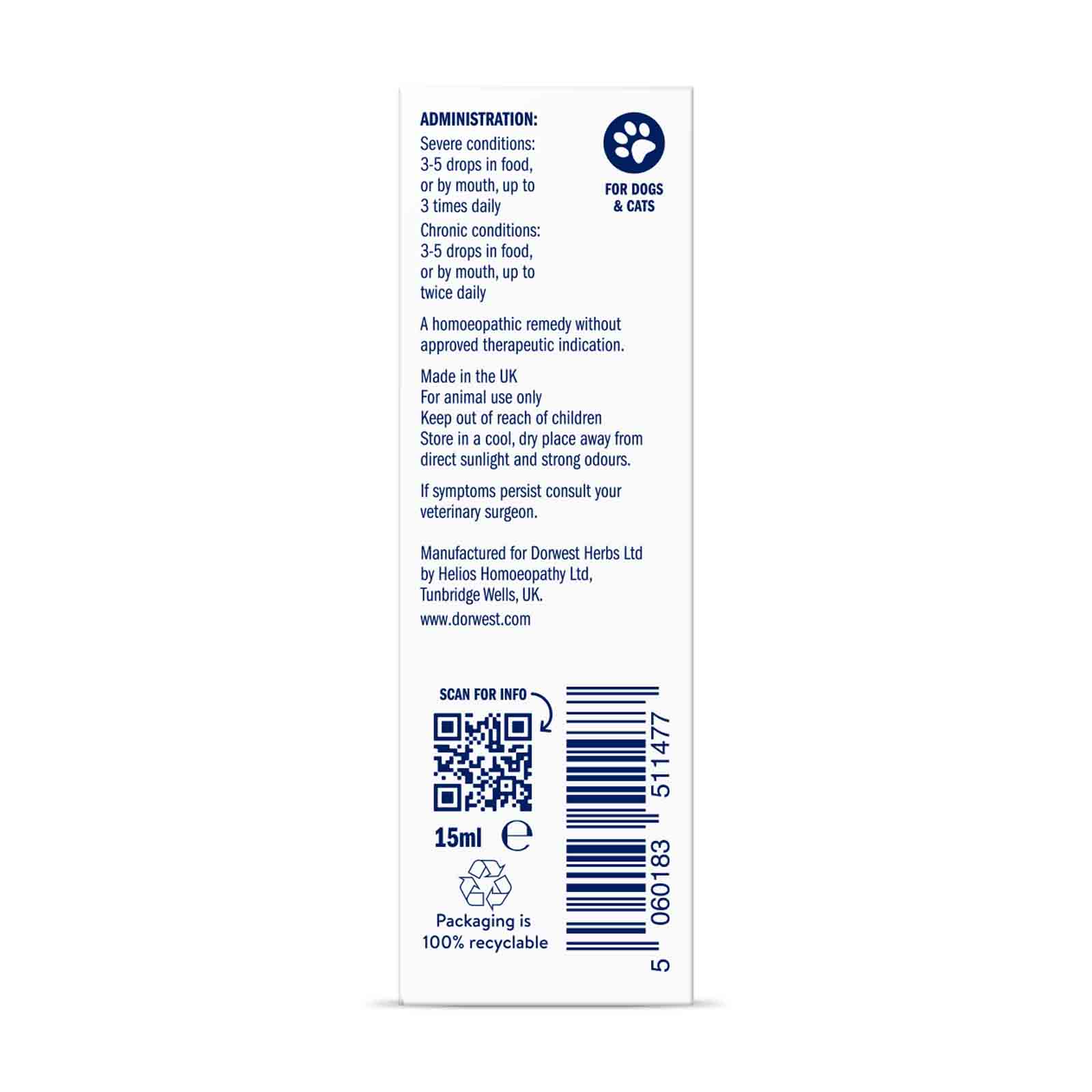 Dorwest Rhus Tox 6C 15ml - Image 2