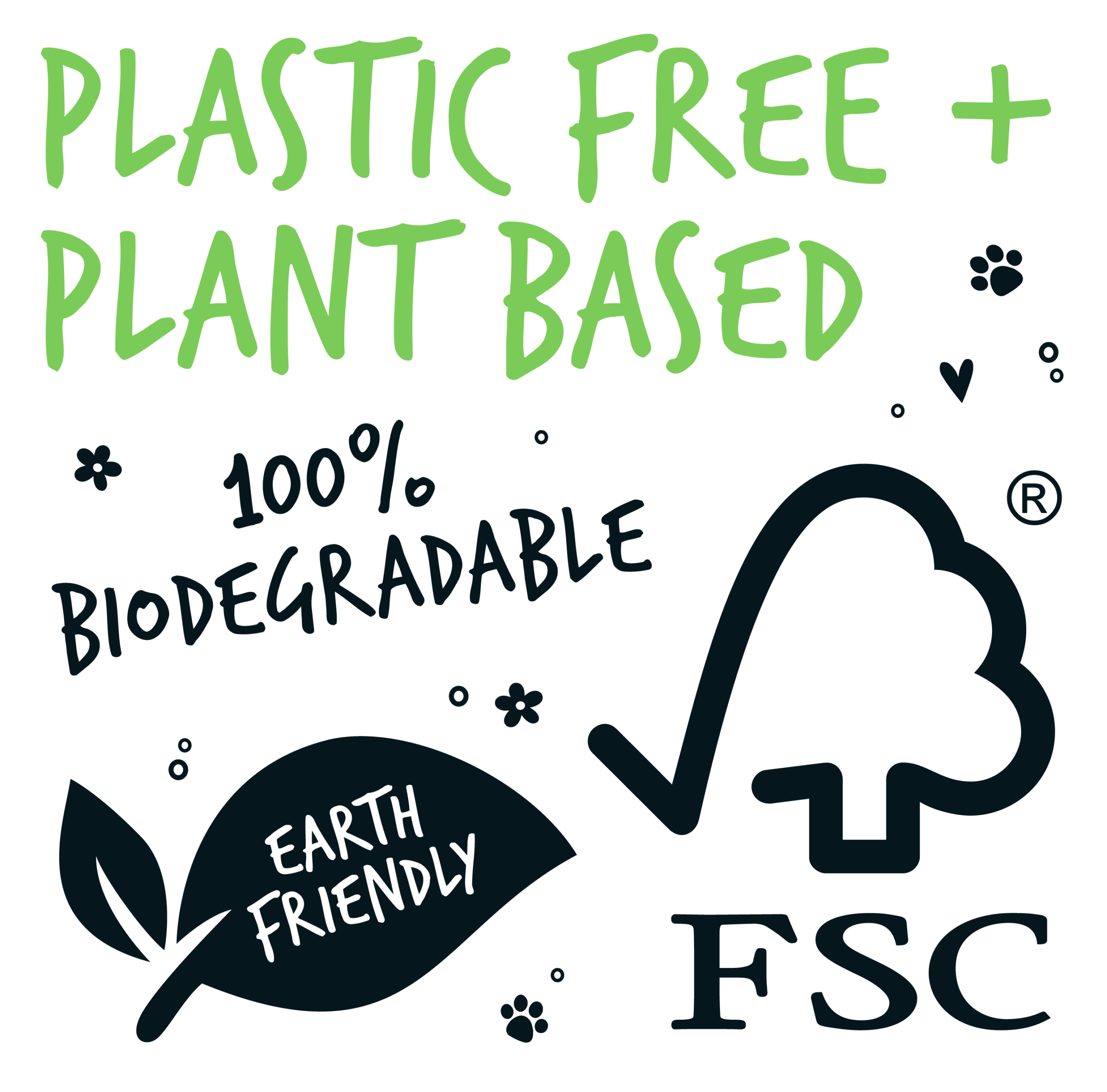 Bugalugs Biodegradable Pet Wipes (20 Large Plastic Free & plant based Wipes) Fragrance Free for dogs and cats - Image 5