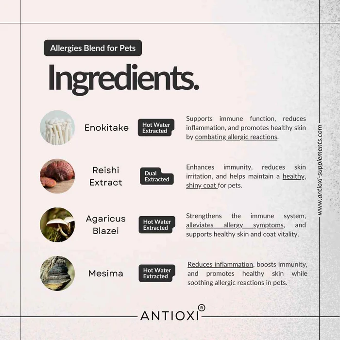 Antioxi Allergies Blend For Pets - Image 2