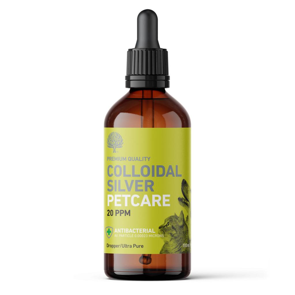 Natures Great Secret, Colloidal Silver Spray 20PPM 100ml Dropper