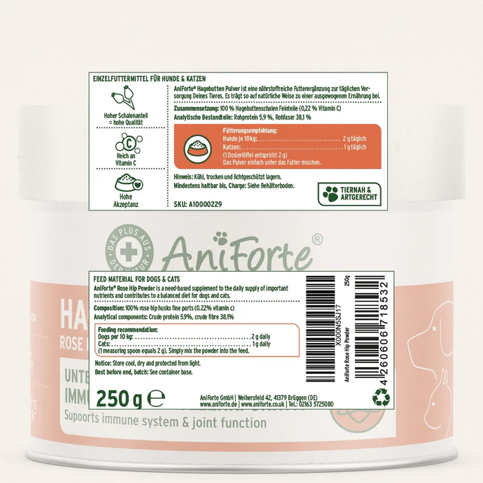 AniForte® Rose Hip Powder 250g - Image 3