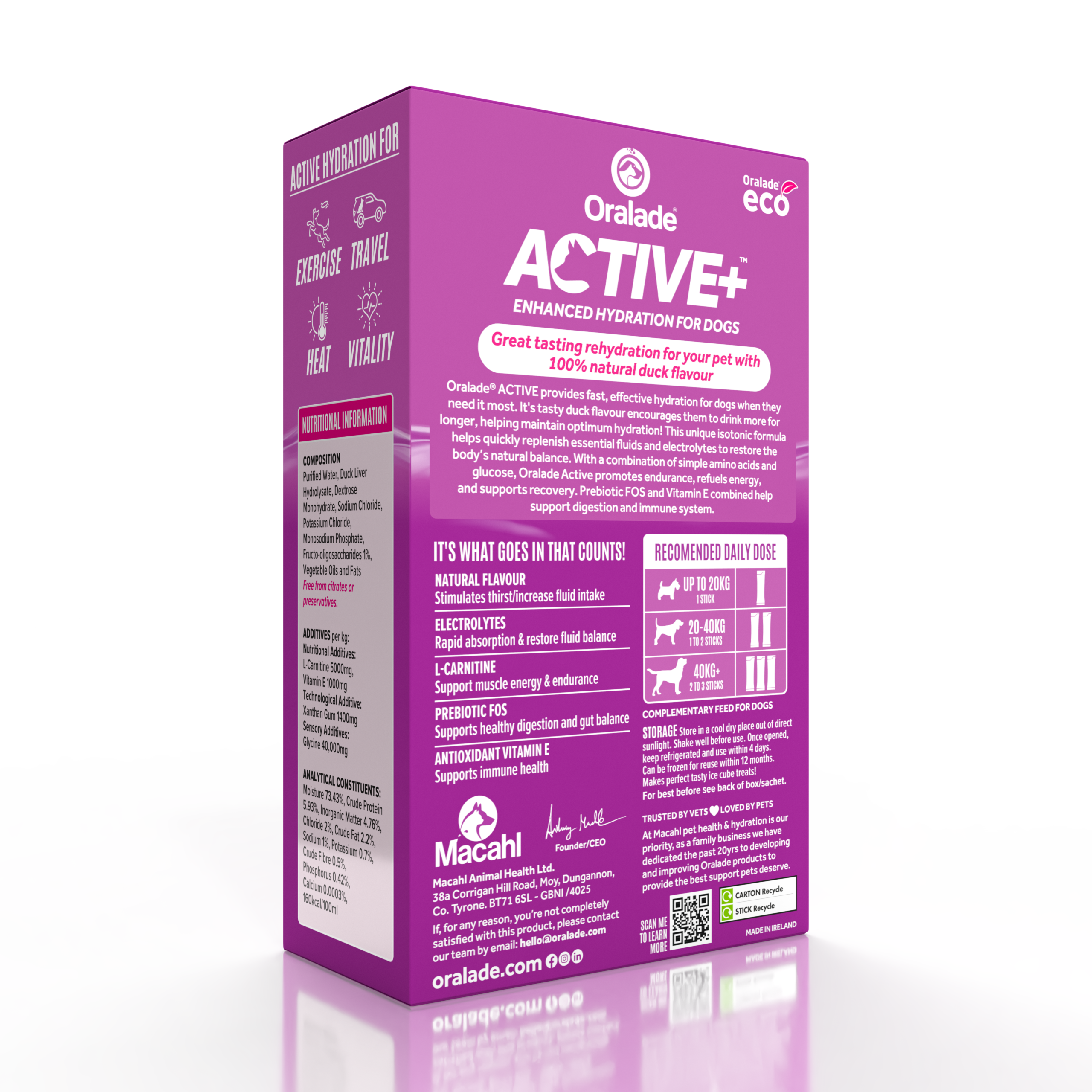 Oralade® Active+Liquid Concentrate 7x50ml - Image 4