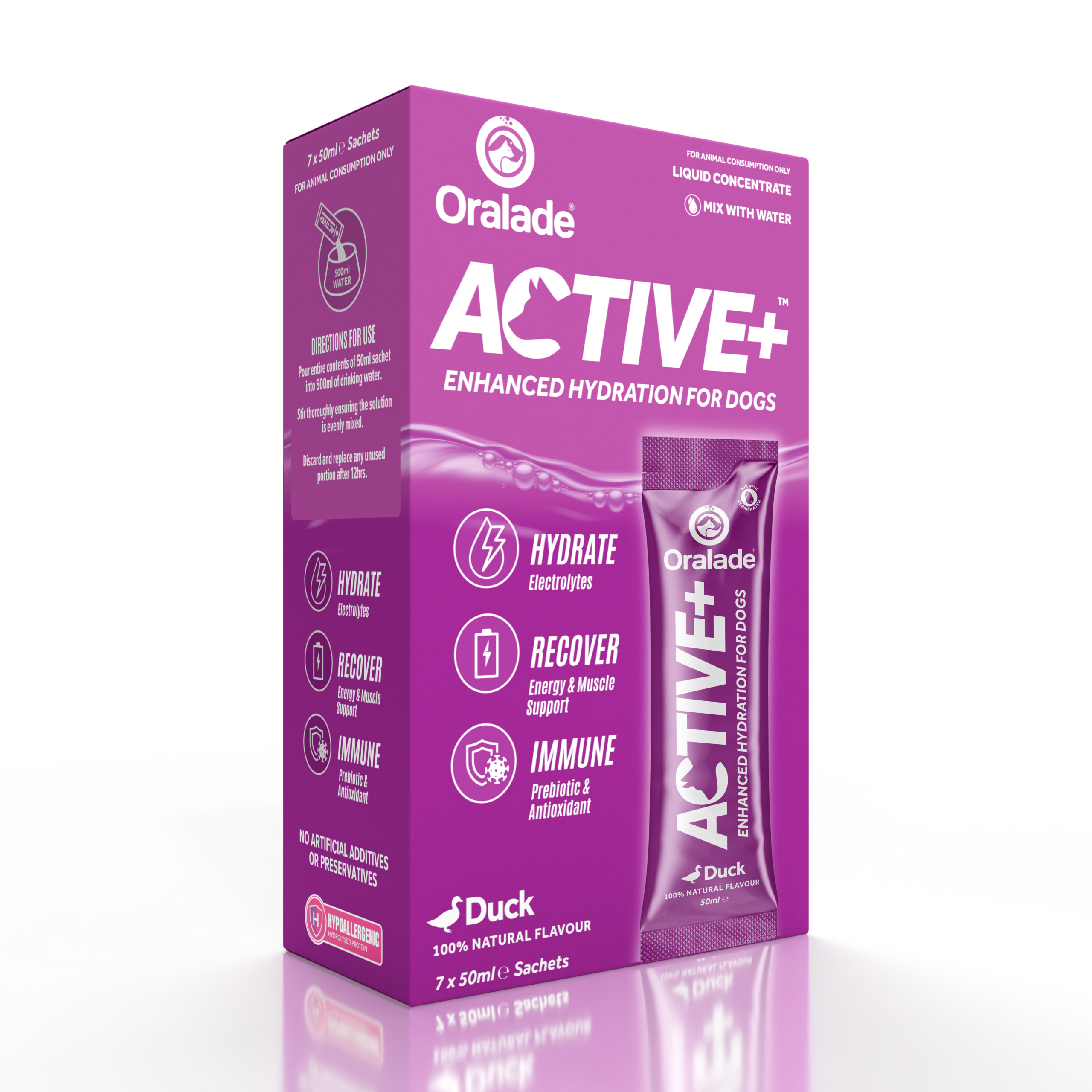Oralade® Active+Liquid Concentrate 7x50ml - Image 3