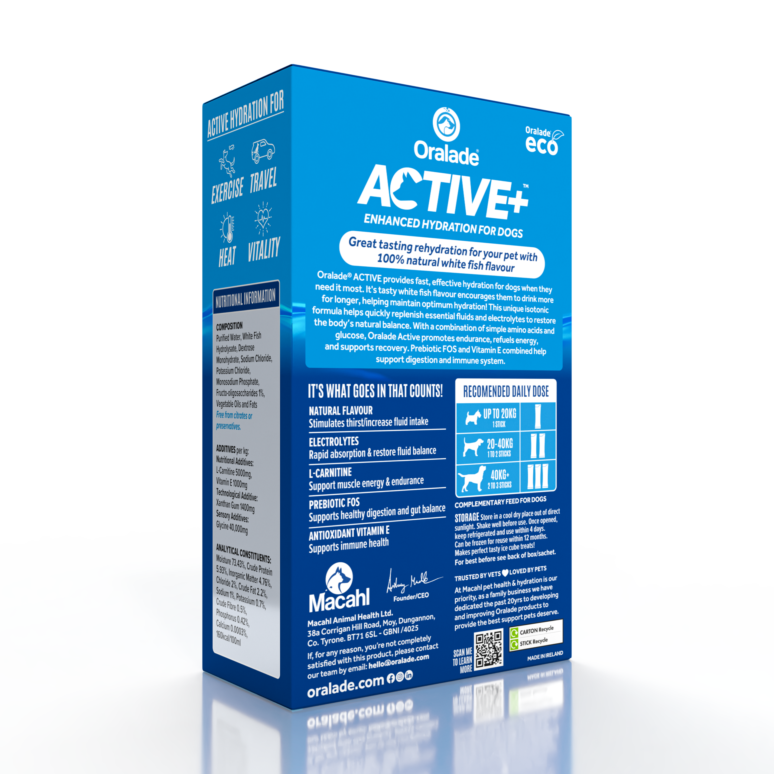 Oralade® Active+Liquid Concentrate 7x50ml - Image 7